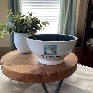 Rae Dunn "Happy Haunting" small bowl